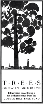 Ordering a tax-deductible tree