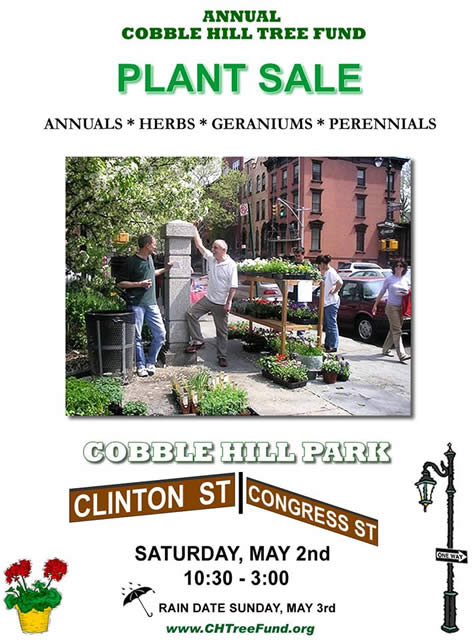 Tree sale Saturday, May 2, 10:00-3:00